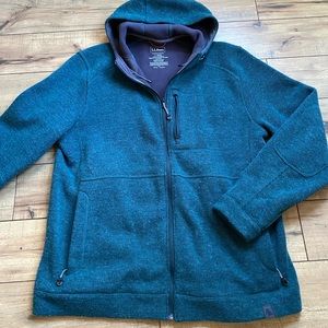 Men’s LL.Bean Wool Zip Hoodie